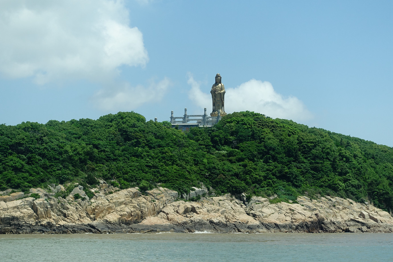 浙江舟山-普陀山南海觀音像